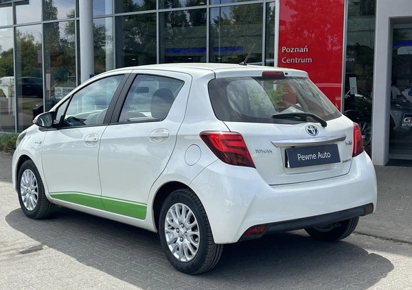 Toyota Yaris cena 46300 przebieg: 95160, rok produkcji 2014 z Poznań małe 232